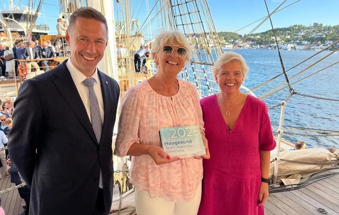 Haugesund ble årets maritime kommune